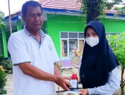 Zahfira Fatdhir Taufika Siswi SMP Negeri 1 Belitang melaju ke babak final Festival Seni Siswa Nasional (FLS2N) tahun 2022